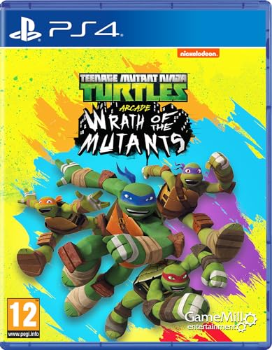 TMNT Arcade Wrath of the Mutants PS4 - Jeu de combat rétro beat'em up