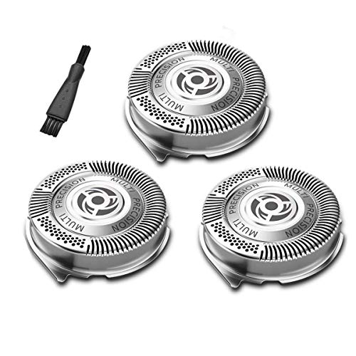 3-Pack SH50 / 52 Replacement Head (Non- Original Heads) for Philips Electric Shaver Series 5000 with Sharp Blades, Super Lift and Easy Cut
