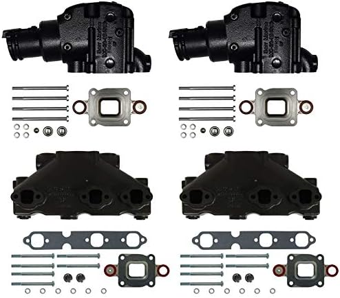 4.3L,V6 Dry Joint Mercruiser Style Exhaust Kit. Replaces years 2002-2004. Replaces 864612T01, 864309T02.