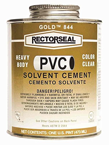 Rectorseal Gold 844L cemento solvente PVC 1 pinta miniatura 1