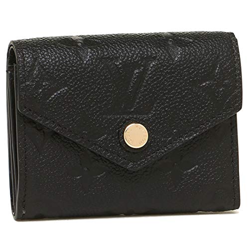 美品✨Louis Vuitton ブラック 二つ折り財布 ルイ・ヴィトン 二つ折り財布 ブラック