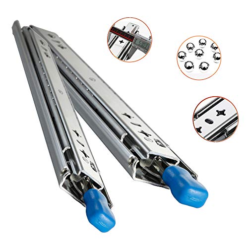 Preisvergleich Produktbild AYXC Schiene Schublade Tragkraft 120 Kg Schubladenführung,schubladenauszüge Vollauszug 300mm 850mm 1100mm,Automodifikation,Mit Schloss Auszugsführungen 1Paar