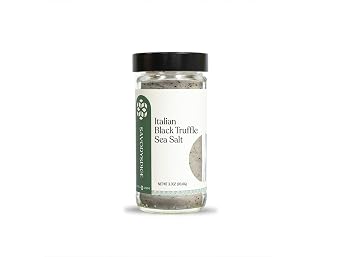 Savory Spice Italian Black Truffle Sea Salt 3.3 oz - Gourmet Truffle Seasoning Salt for Popcorn, Pasta, Eggs, Meats & Compound Butter