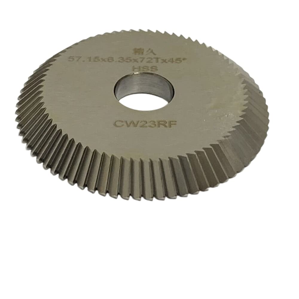 Cutter Wheel 23RF in HSS Replacement Cutter fit for Ilco 008, Ilco 008A, Ilco 008B, 2184CD, 2584CV, 2585DU, 2585DU Machines (1)