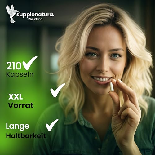 Propionsäure - 1000mg Tagesdosis - Natriumpropionat - Laborgeprüft - Vegan - Deutsche Herstellung – Propionsäure Kapseln von SUPPLENATURA®