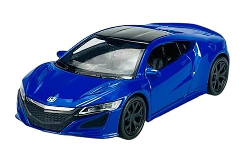 Welly Honda Acura NSX Coupe niebieski od 2016 1/34-1/39 metalowy model samochodu Die Cast nowy w skrzynce