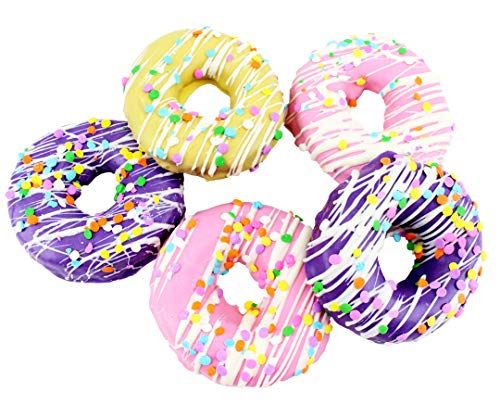 Midlee Easter Themed Dog Donut Treats- Set of 5
