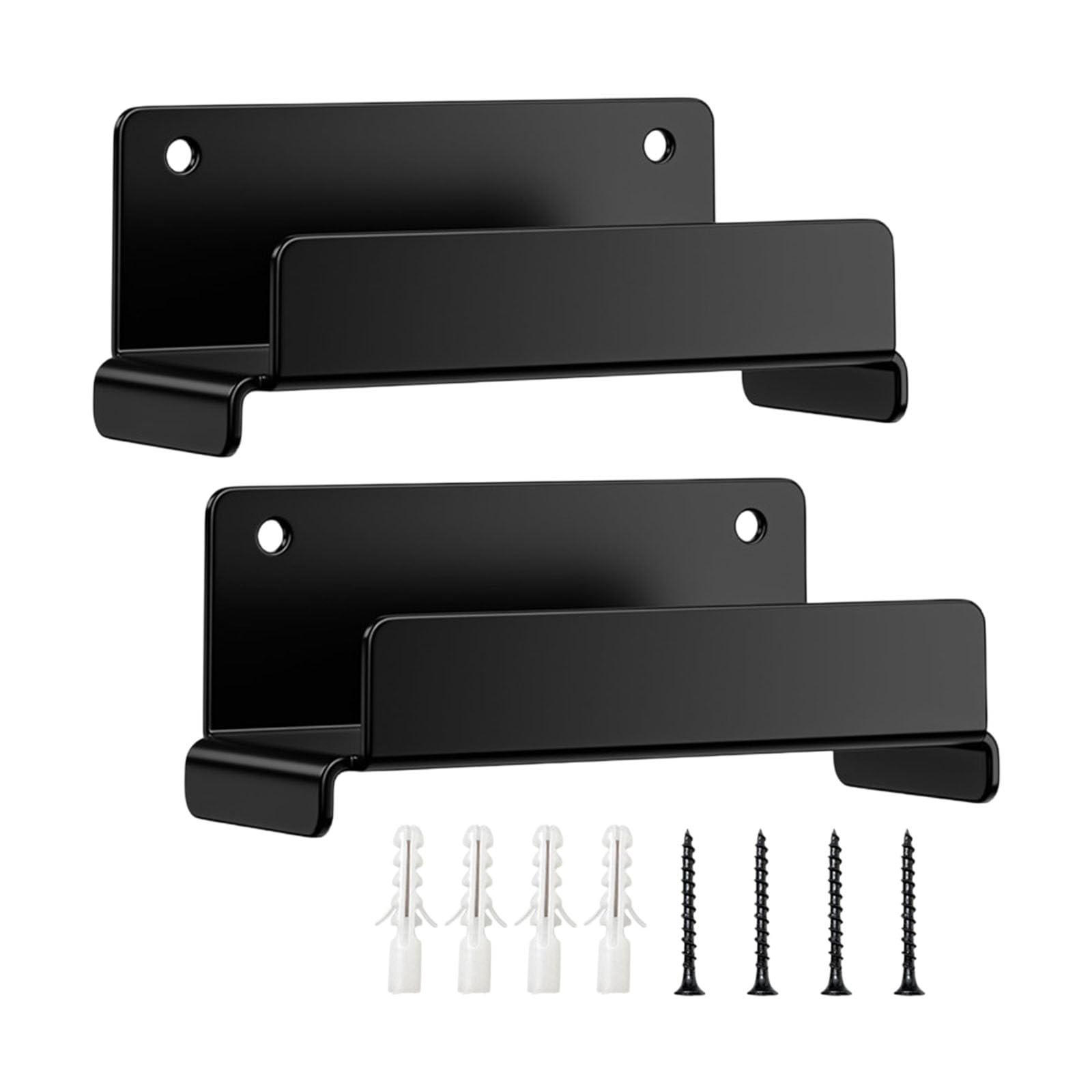 Piceioep 2Pcs Strong Steel Wall Mounted Hooks for Ladder Storage and Garage Organization Outdoor Furniture Hanger Strong Ladder Fasteners