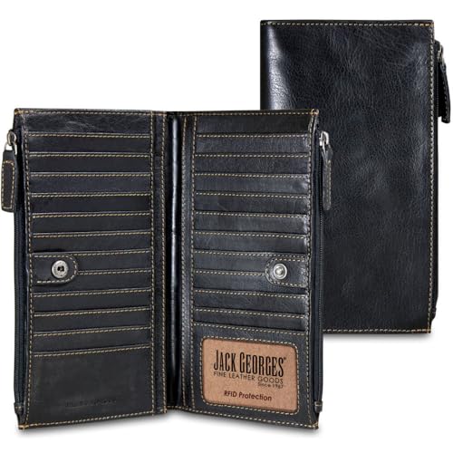 Voyager Large Zippered Wallet #7718