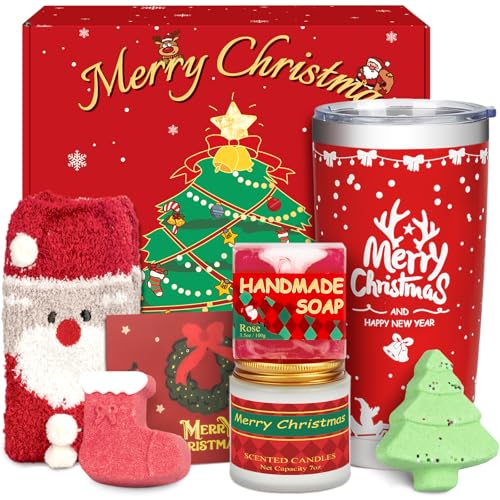 Christmas Gifts for Women, 2024 Xmas Basket for Women, Coworkers,