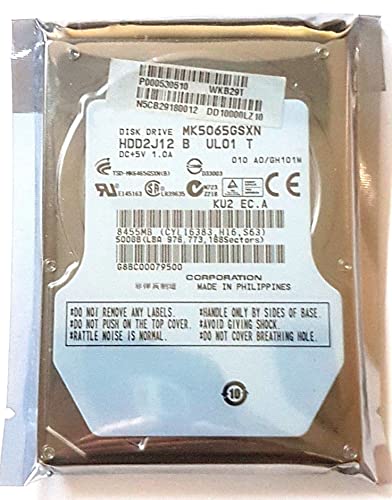 MK5065GSXN 8 MB disco interno 5400 RPM rigido 500 GB 2.5 pollici s-ata