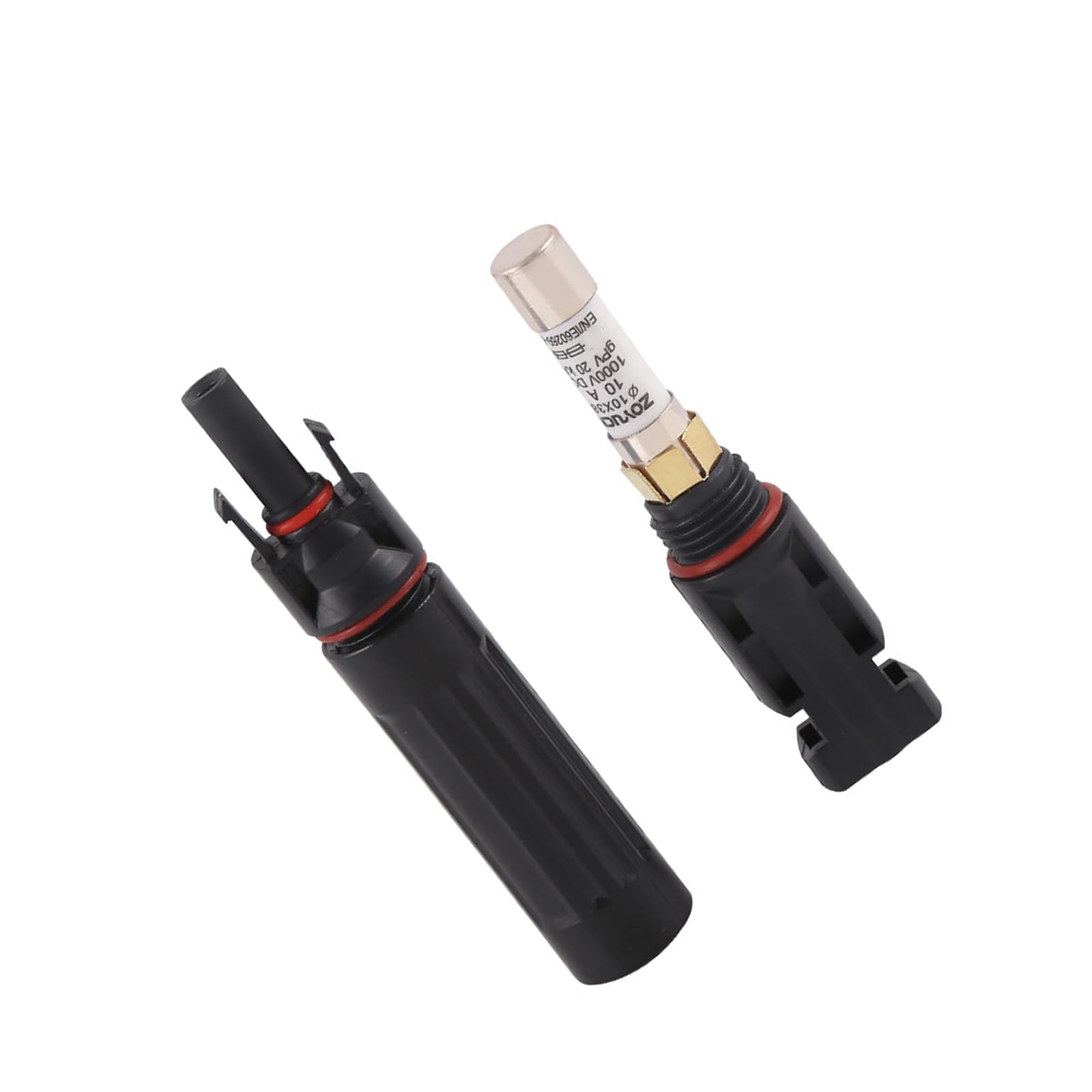 Hzbb 10A High-Temp Link, Housing & Quick-Release For Solar Panel Circuits Erosion Resistant Fuses