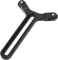 Vista 9 de Soporte de lente, marco de soporte de lente ajustable de 2 ruedas en forma de Y con ajuste vertical de 2.815 in, adecuado para DJI S y para sistema