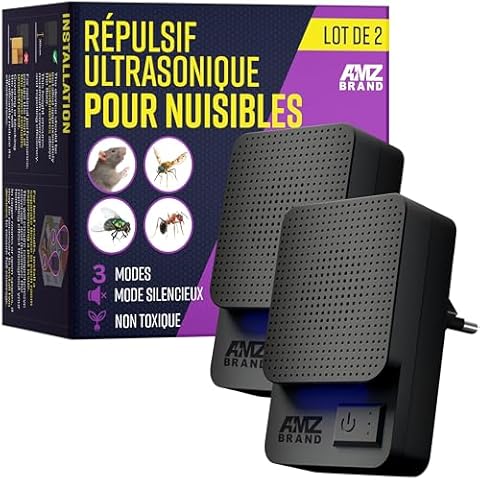 Répulsif Ultrasonique AMZ BRAND 2 Pack Cover