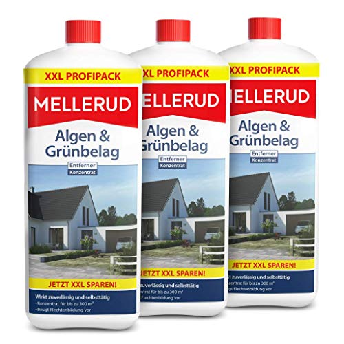 Preisvergleich Produktbild 3 x 2 Liter Mellerud 2001001926 Algen- und Grünbelagentferner