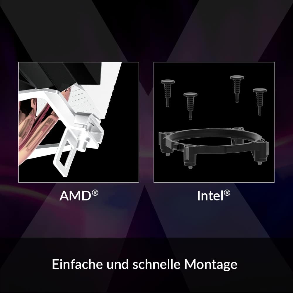 ARCTIC Freezer 7 X CO - Compact Multi-Compatible CPU Cooler for Continuous Operation, 100 mm Fan, Compatible with Intel & AMD, 300-2000 rpm, Pre-Applied MX-4, LGA1700 compatible