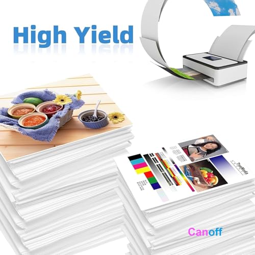 Image of CANOFF Gi 490 Multicolor Refill Ink 790 Use for Canon PIXMA G1000, G1010, G1100, G2000, G2002, G2010, G2012, G2100, G3000, G3010, G3012, G3100 Printers Ink |2Black+Tri Color Combo Pack
