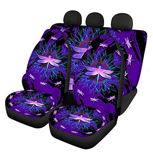 TOADDMOS Lot de 2 housses de protection antidérapantes en néoprène pour levier de vitesse Motif lama et cactus Noir Cover