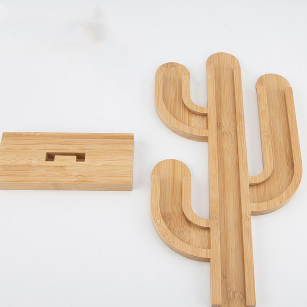 Coffee Pod Holder Cactus-shaped Coffee Capsule Organizer Removable Desktop for Kitchen Decoration