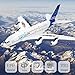 RC Airplane A120-Aircar A380 Model Plane 3CH 2.4Ghz Remote Control Airplane for Beginners and Adults EPP Fixed Wing RTF RC Airliner with 2 Batteries Christmas Birthday Gifts (Regular Version)