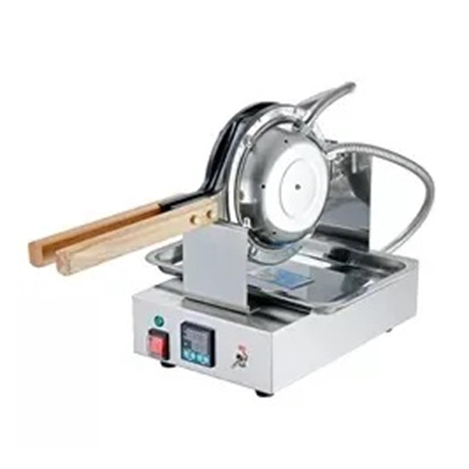 Macchina For Waffle A Bolle Rotante Elettrica Antiaderente Commerciale For La Cottura Di All'uovo Distribuzione Uniforme Del Calore