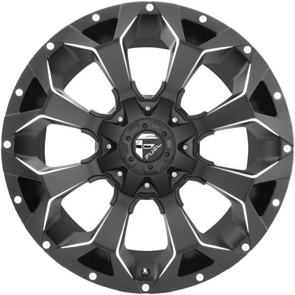 Miniatura 5 de Fuel Offroad D546 Asalto 18x9 5x11435x127 0039in negro mate borde de rueda fresado