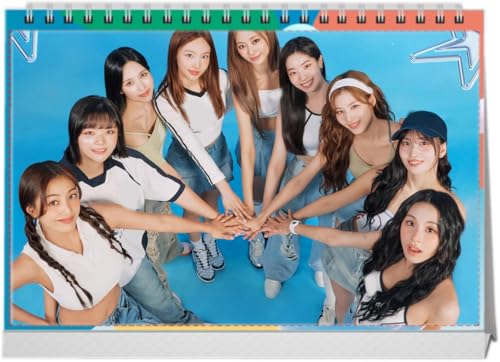 トゥワイス FOR 韓国Twice カレンダー グッズ 2026卓上 【非公式】2026年度 写真集カレンダー 新年ラスメート ギフト クリスマス お正月 誕生日プレゼント 応援 贈り物 【並行輸入品】 (トゥワイス カレンダー)
