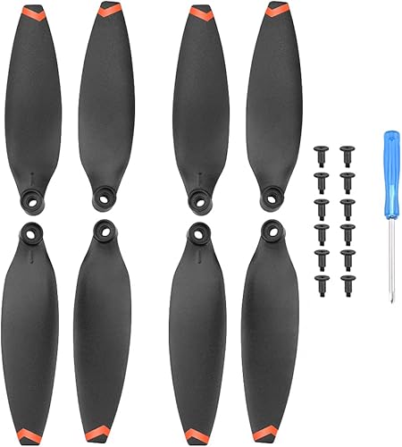 2/4 pares de hélice de repuesto de bajo ruido/apto para FIMI X8 Mini Drone Parts peso ligero, accesorio de ala de cuchilla plegable, hélice de