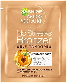 Garnier Ambre Solaire No Streaks Bronzer Self Tan Tinted Gel, 150 ml