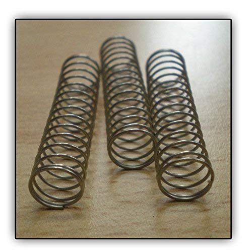 3 Soundman Ventilfedern für Trompete - Gerade Form - Mittlere Stärke - Trompetenfedern - Trumpet Piston Springs - geeignet für Trompete und Kornett - Stärke: Medium - 3 Stück