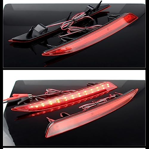 Car taillight cover 2Pcs For Opel For Vauxhall For Astra J MK VI 5-door For Hatchback 2009-2012 Bumper Reflectors Rear Brake Tail Fog Lights Car rear lamps