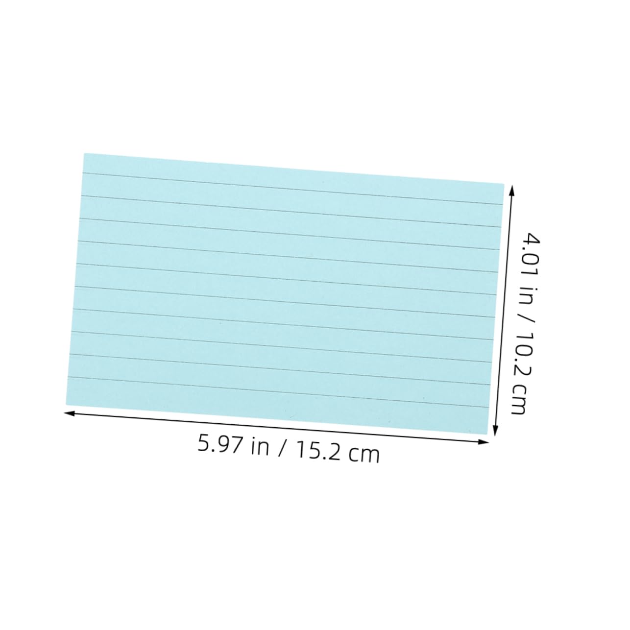 Kleine Karteikarten 300 Blatt Papier Farbige Indexkarten | Glatte Schreibfläche, zum Lernen für Rezeptkarten, Praktische Wortkarten für Schnelle Notizen
