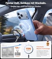 TORRAS Guardian-Mag für iPhone 18 Pro Max Hülle für MagSafe Case, Hellblau – Ansicht 4