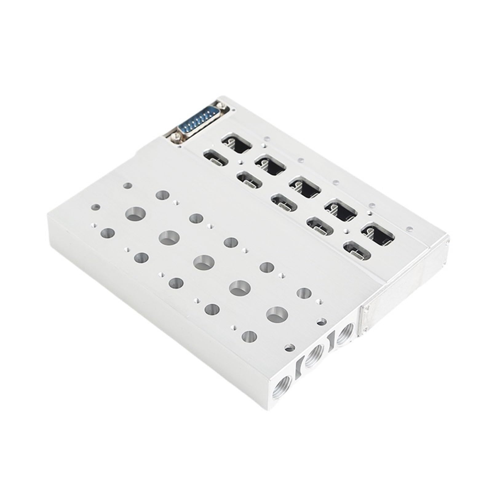 1 electroválvula neumática 4V210, colector de escape de aire de 200 m, con accesorios (F3-4V210-11F)