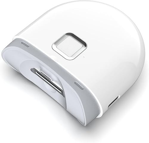 Cortaúñas eléctrico automático con almacenamiento de restos de uñas, recortadora de uñas recargable por USB, para personas mayores, niños, niños y