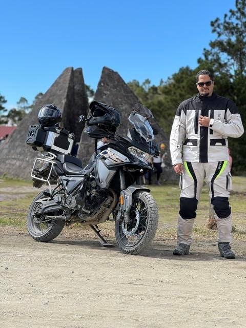 BYKR Adventure Touring Motorcycle Jacket For Men & Women Enduro Biker Textile Riding Gear CE Armored - Image 6