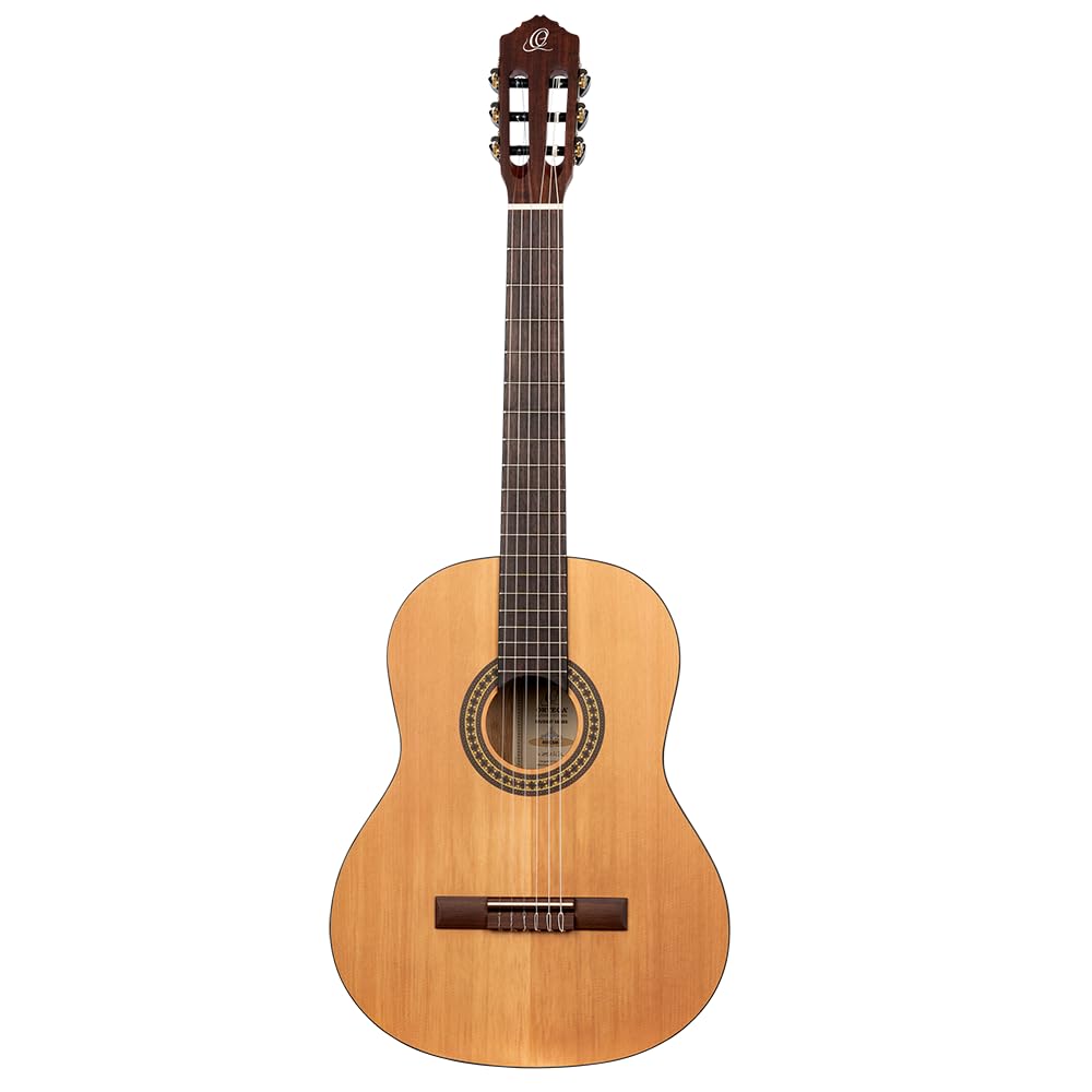 Ortega Guitars Konzert Gitarre Linkshänder – 4/4 – Student Series – Zeder, Katalpa, Natur (RSTC5M-L)