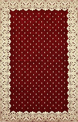 Image of Premium 5 Seater Printed Velvet Sofa Cover Set With Arm Covers & Cushion + Table Cover,3,1,1 Seater 16 Pieces Sofa Back Slip Panels,Premium Stylish Slip Cover Protector,Maroon (Pack Of 18)