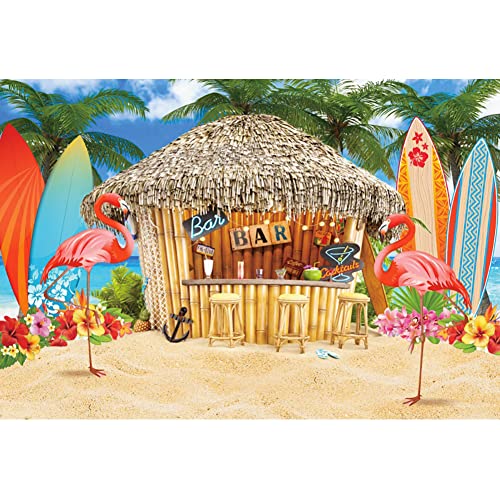 Renaiss 2.2x1.5m Estate Hawaiian Beach Seaside Bar...
