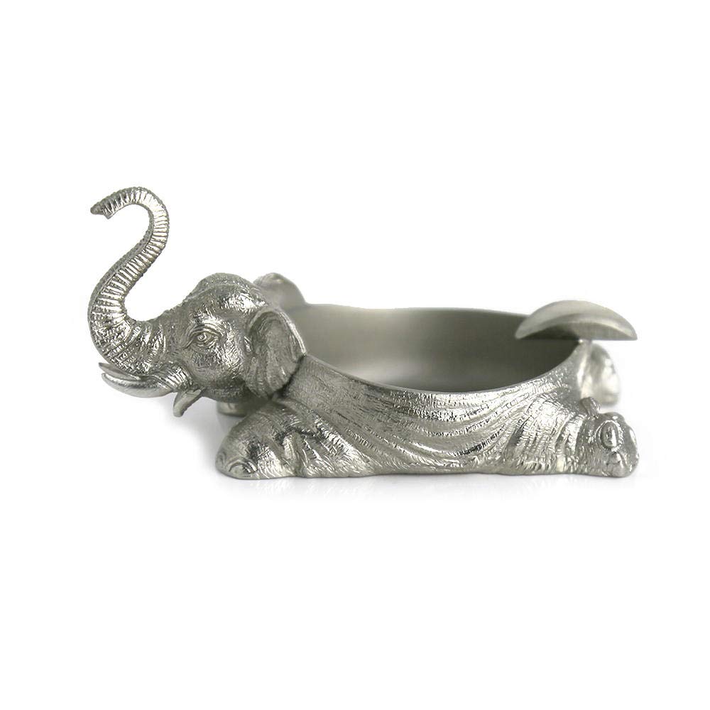 Cendrier en forme d'éléphant fabriqué pour éliminer les cendres visibles avec élégance