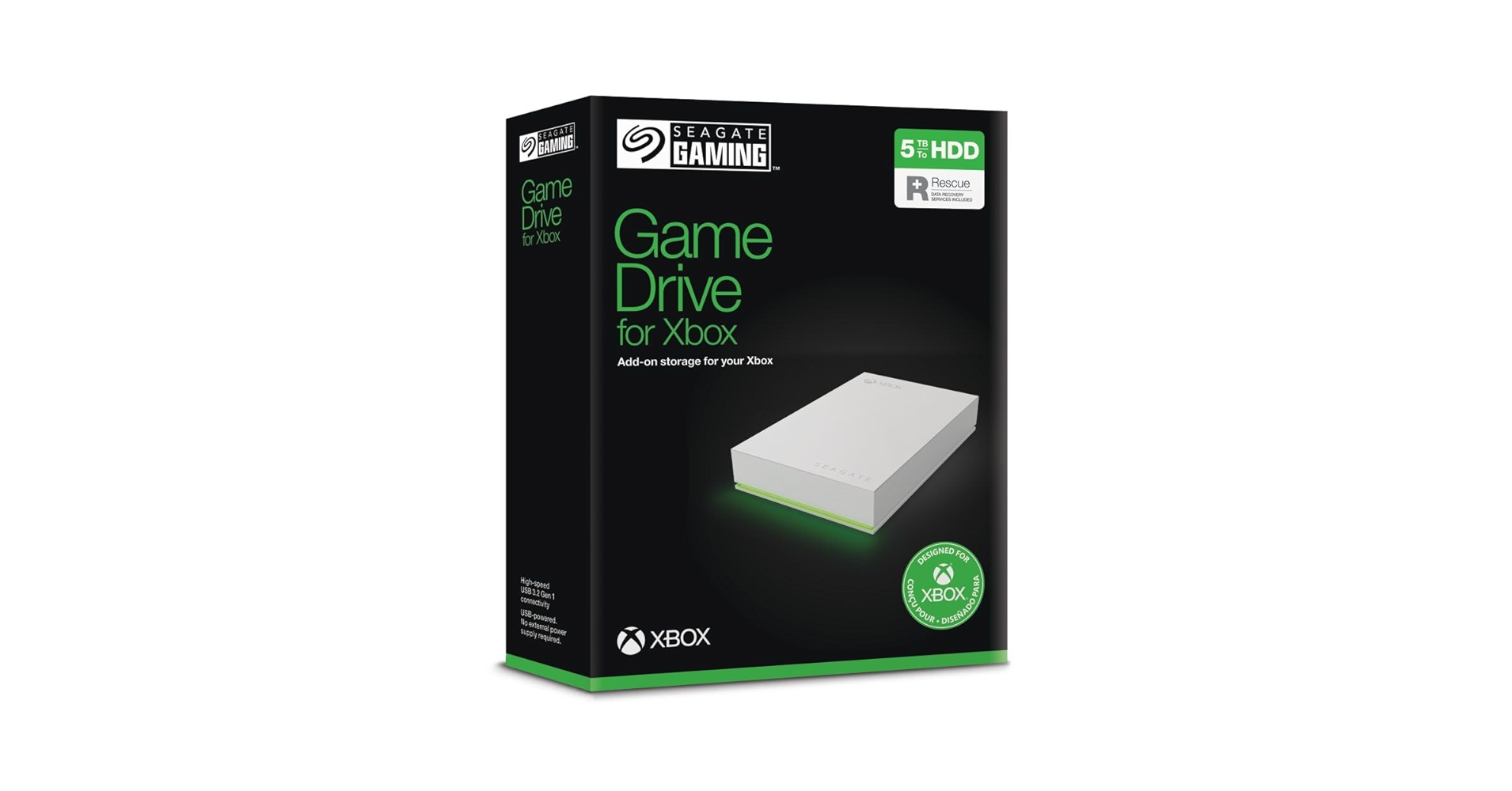 Amazon.com: Seagate Game Drive voor Xbox 5TB, Externe harde