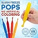 Captain Cool Freeze Pops, Delicious and Refreshing Ice Pops Bulk Variety Pack, Colorful and Fun Popsicles for All Ages, Perfect for Events and Gatherings, Frozen Pops Loved by Kids