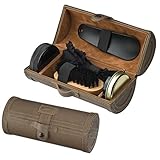  6-teiliges Schuhputz-Set in einem hochwertigen Rollenetui