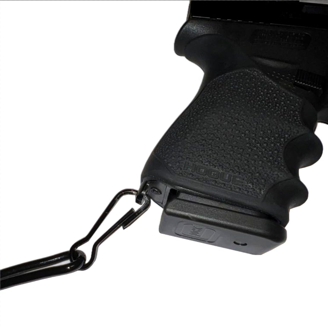 Safety Cord Attachment Grip Plug for Glock | Aluminum & Lightweight | Keeps Glock Clean | Easy Installation | Superior Comfort | Premium Glock Parts | ONLY Compatible with Glock 43x/48