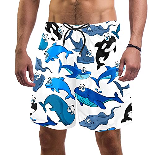 Short de bain respirant doublure maille séchage rapide pour homme