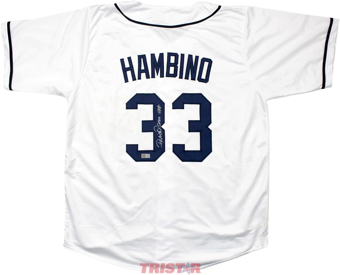 Patrick Renna Signed Autographed Custom The Sandlot Hambino #33 Jersey Inscribed Ham TRISTAR