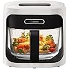 KayzIu Air fryer transparent visual fryer sma...