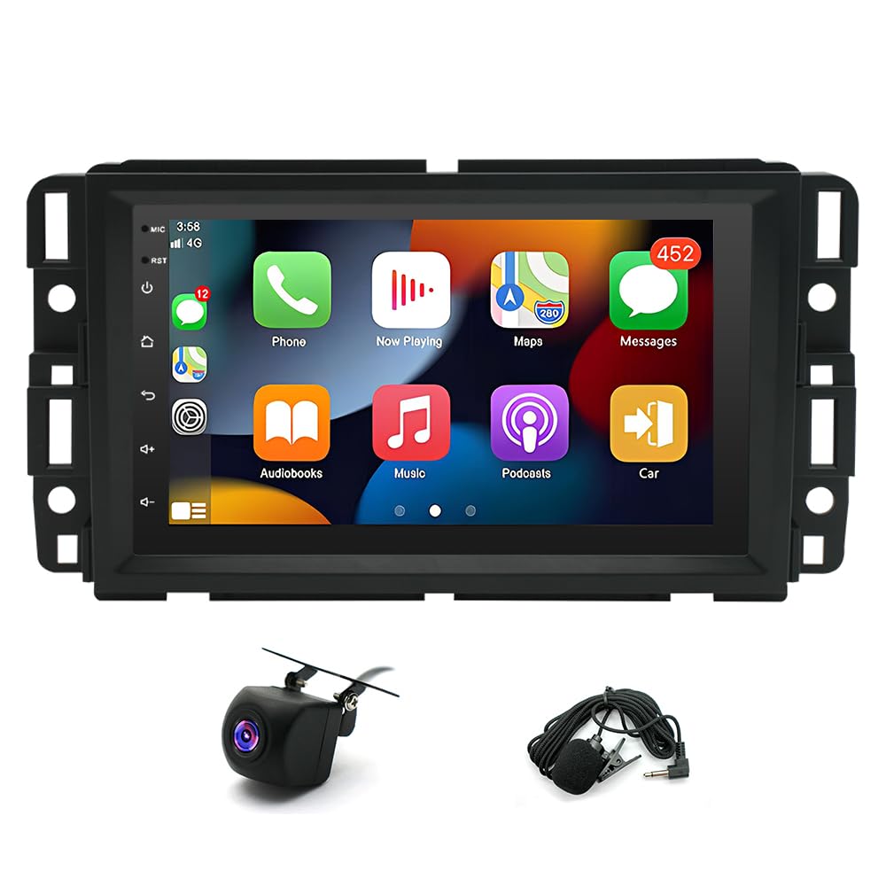 ポータブルカープレーヤー CarPlay & Android Bluetooth Amazon.com: Vorally Wireless Car Stereo Carplay & Android Auto 7