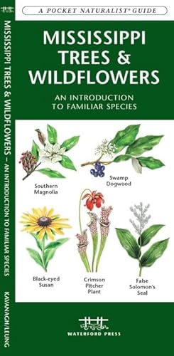 Mississippi Trees & Wildflowers: A Folding Pocket Guide To Familiar Plants (Wildlife And Nature Identification) #TOP30