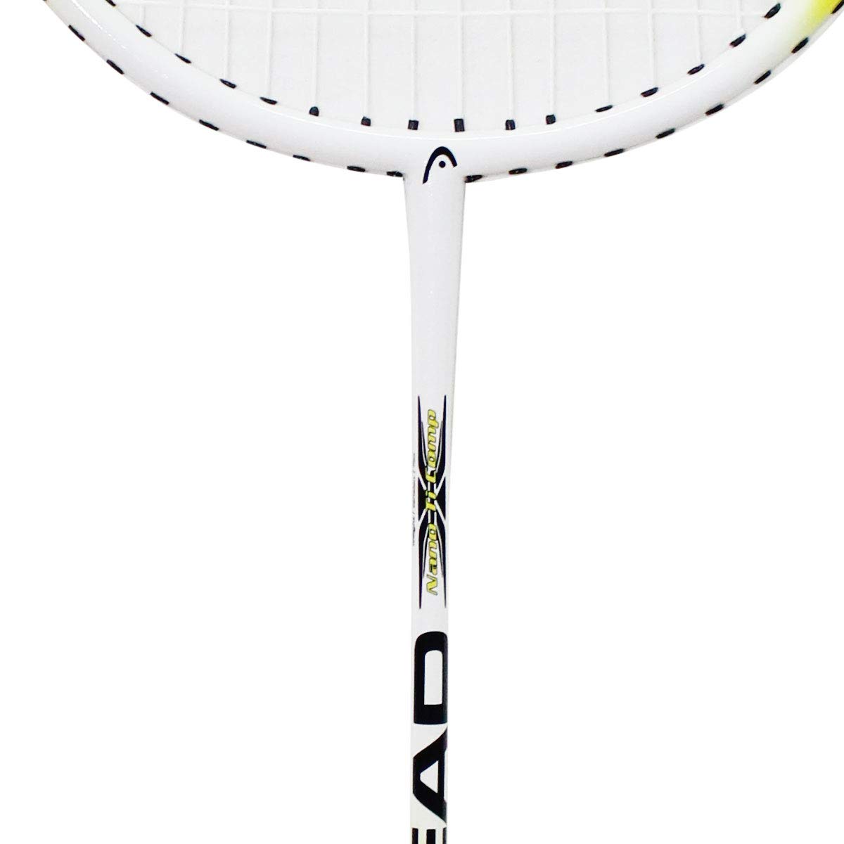 Head Nano PCT 650 Raquette De Badminton Rouge/Noir - Tige Et Cadre Carbone, Poids 86g, Housse Incluse